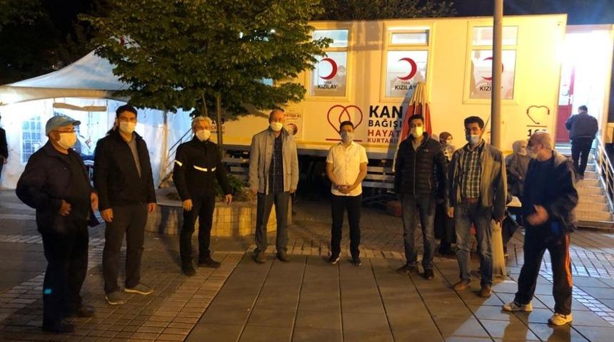 Cihannüma temsilcileri kan bağışı yaptı