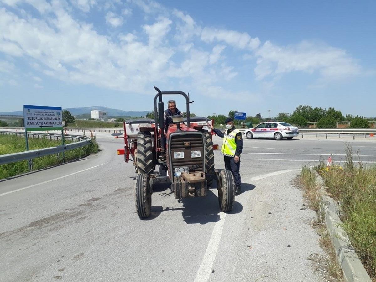 Jandarmadan radarla hız denetimi