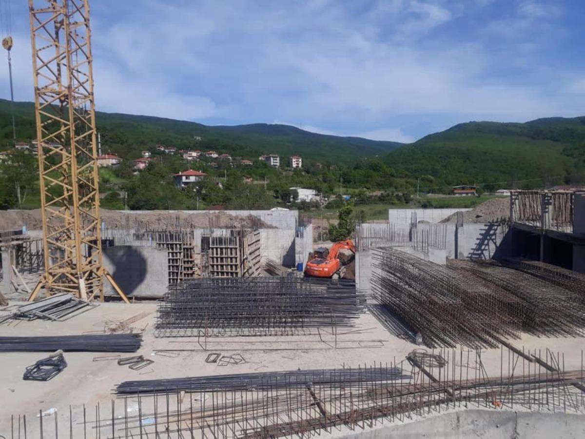 Yeni Cide Devlet Hastanesi inşaatında &ccedil;alışmalar s&uuml;r&uuml;yor