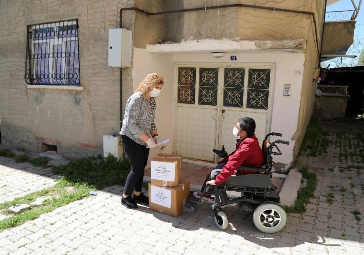 Van B&uuml;y&uuml;kşehir Belediyesi engellileri unutmadı