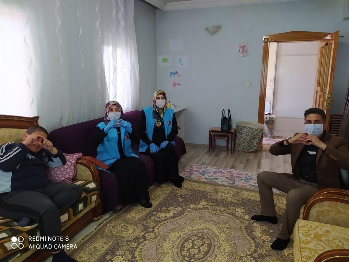 Engelli vatandaşın televizyon talebi karşılandı