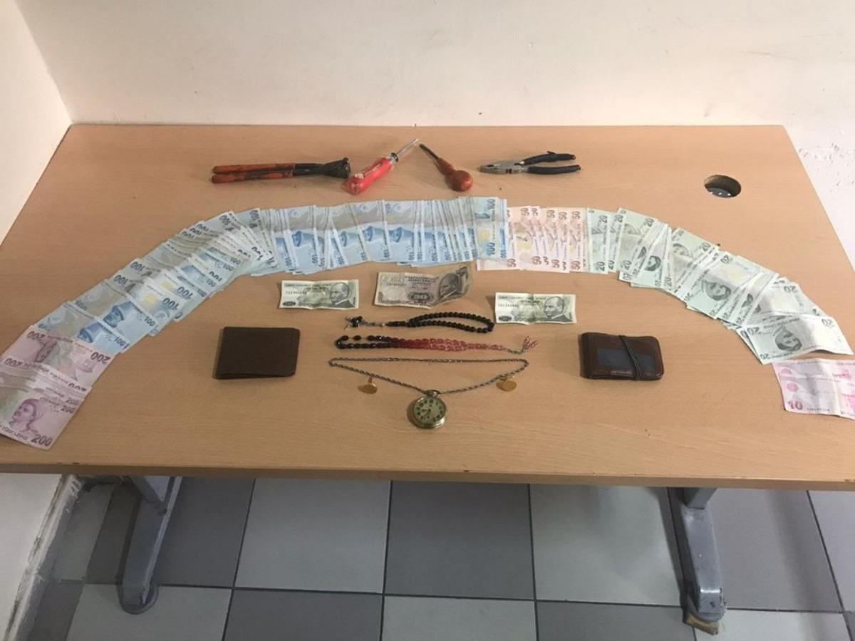 Bek&ccedil;ilerden hırsıza su&ccedil;&uuml;st&uuml; baskın