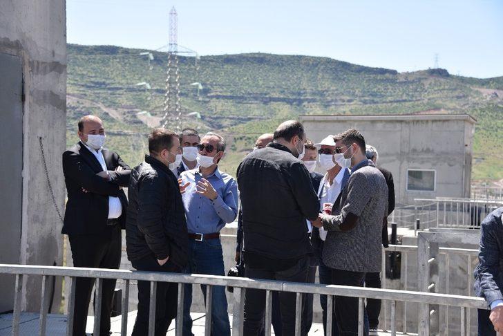 DSİ Genel Müdür Vekili Yıldız, Ilısu Barajında incelemede bulundu G2