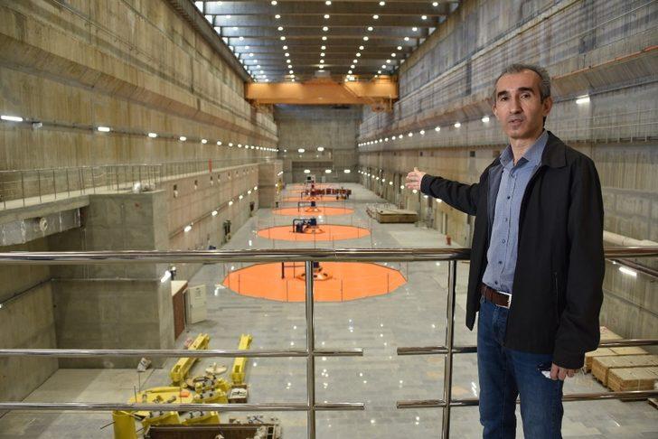 DSİ Genel Müdür Vekili Yıldız, Ilısu Barajında incelemede bulundu G5