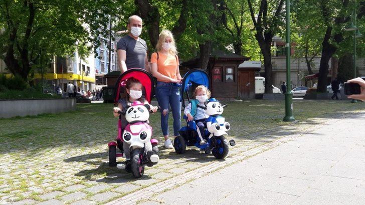 Zonguldak’ta minikler parklara akın etti G5