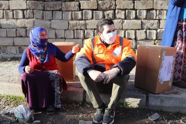 Başkan Sayan, her gün Vefa Sosyal Destek Grubu adına çalışıyor G5