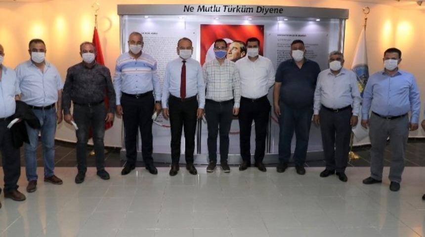 Başkan Akın oda başkanlarıyla bir araya geldi