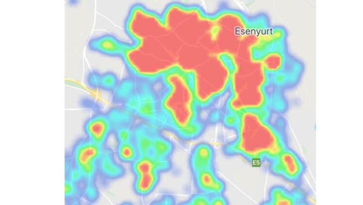 İstanbul koronavirüs haritası güncellendi! İşte ilçe ilçe son durum G1