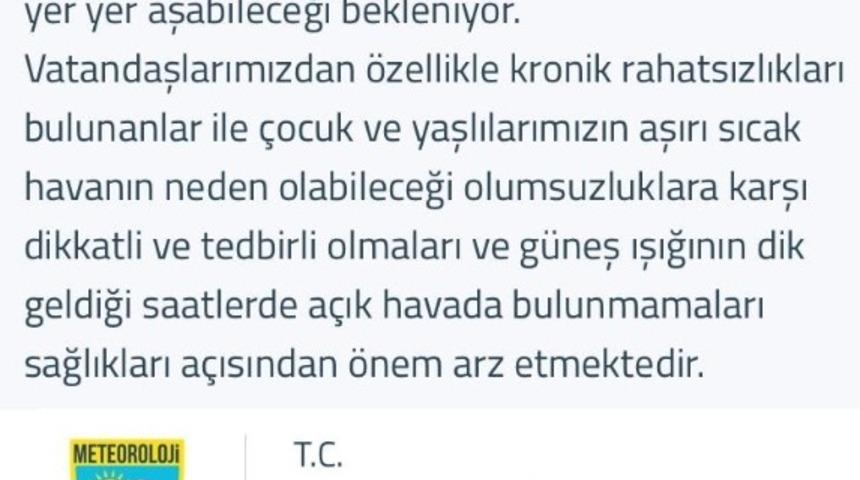 Son yılların en sıcak Mayıs ayı olacak