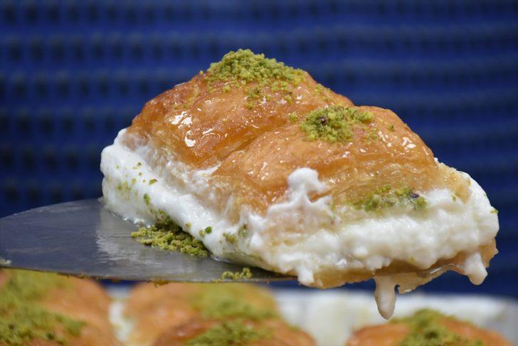 Manda kaymaklı baklava ramazan ayında sofraları süslüyor G2