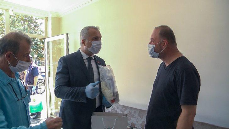 Hendek Belediyesinden esnafa hijyen seti G2