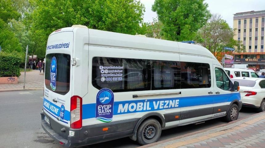 Mobil vezne Eyüpsultanlıların hizmetinde