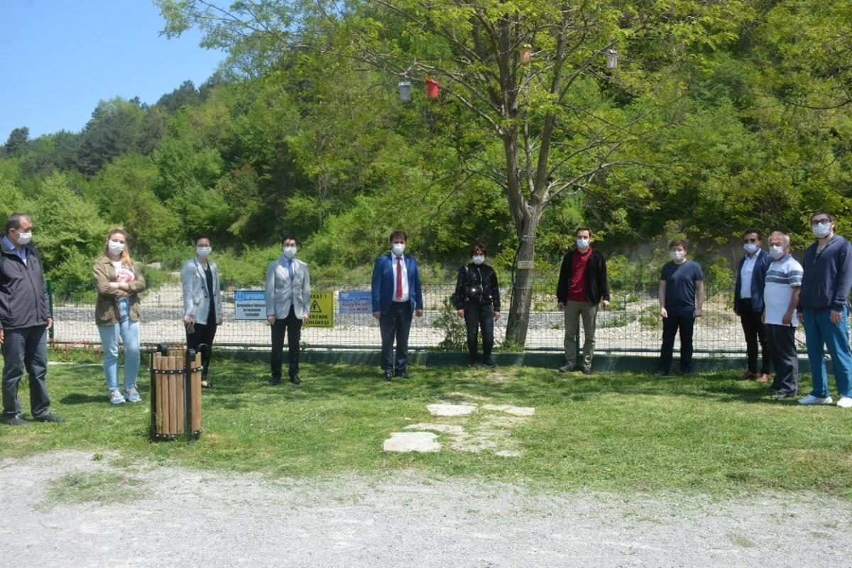 T&uuml;rkeli&rsquo;de Yaşam Vadisi&rsquo;ndeki ağa&ccedil;lara 124 sağlık&ccedil;ının ismi verildi