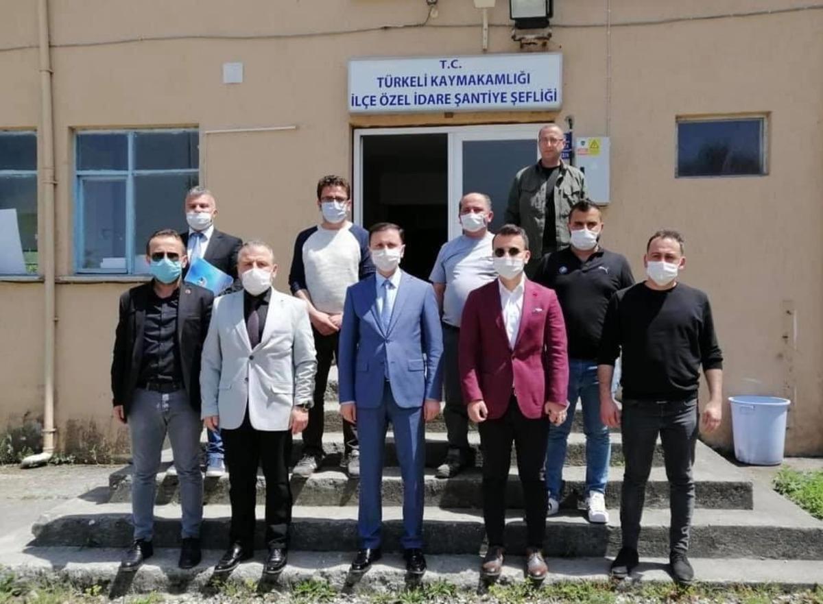 Genel sekreter &Ccedil;ınkıl&rsquo;ın &uuml;&ccedil;&uuml;nc&uuml; durağı T&uuml;rkeli il&ccedil;esi