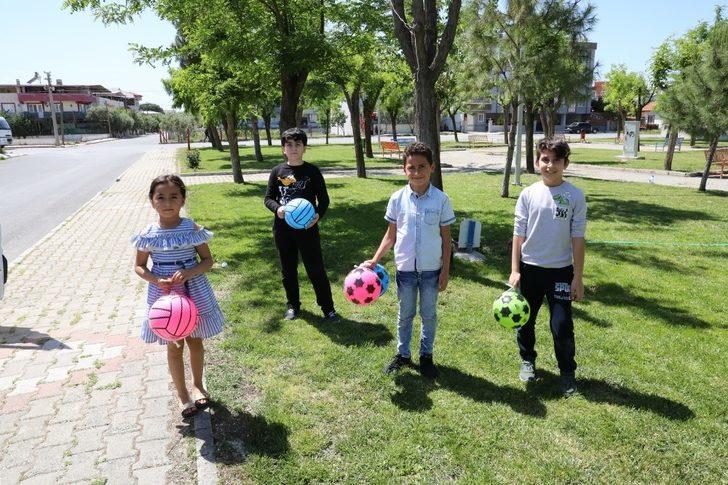 Başkan Dutlulu çocukları sevindirdi G4