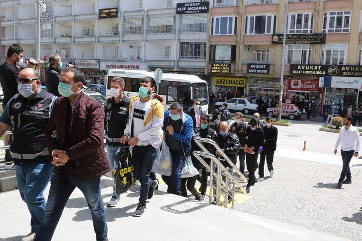 Çorum'da silahlı suç örgütüne yönelik operasyonda 8 kişi tutuklandı G3