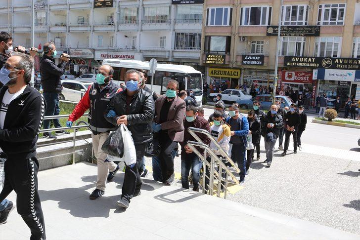 Çorum'da silahlı suç örgütüne yönelik operasyonda 8 kişi tutuklandı G4