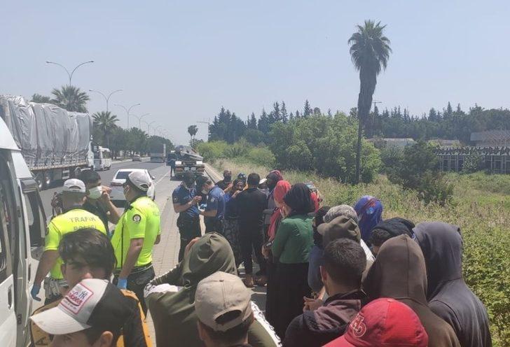 14 kişilik araçtan 35 kişi çıktı G3