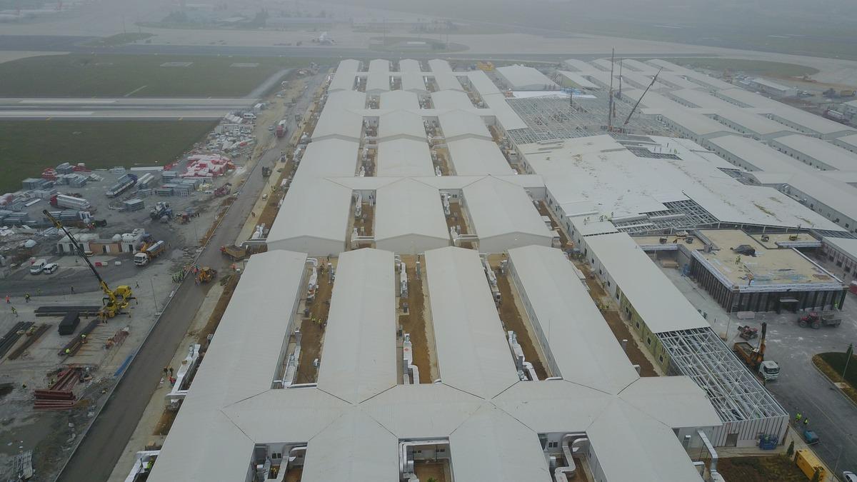 Atat&uuml;rk Havalimanı'nda yapılan salgın hastanesinde son durum