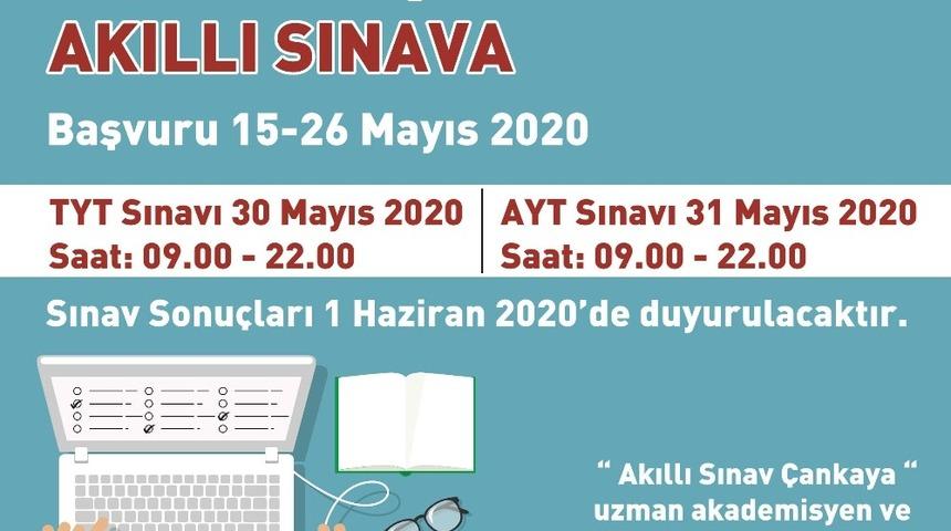 Çankaya’dan gençlere 19 mayıs armağanı “akıllı sınav”