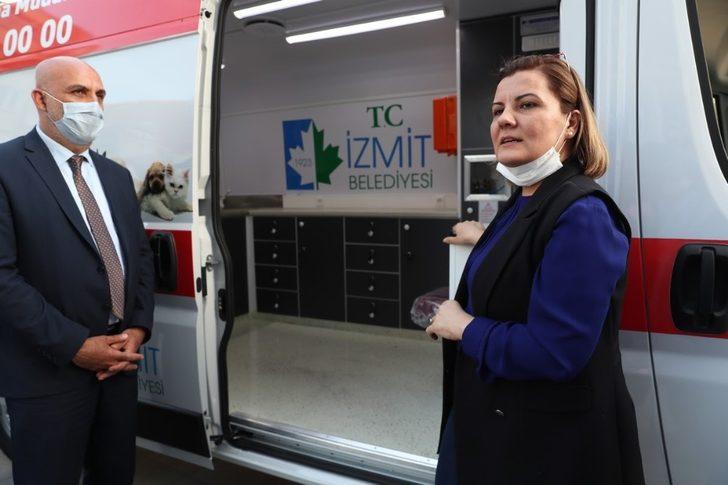 İzmit’te sokak hayvanlarının yadımına ambulans yetişecek G2