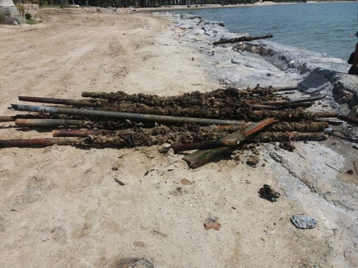 Didim Belediyesinden denizde temizlik &ccedil;alışmaları