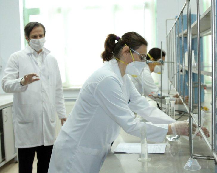 Trakya Üniversitesi’nin dezenfektan üretim kapasitesi günlük 8 tona yükseldi G1