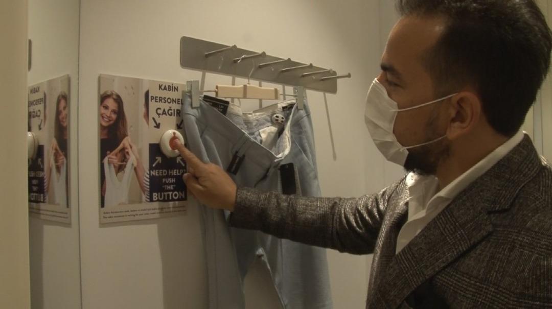 AVM'lerde yeni koronavir&uuml;s uygulaması! Kabinlere 'acil butonu' geliyor