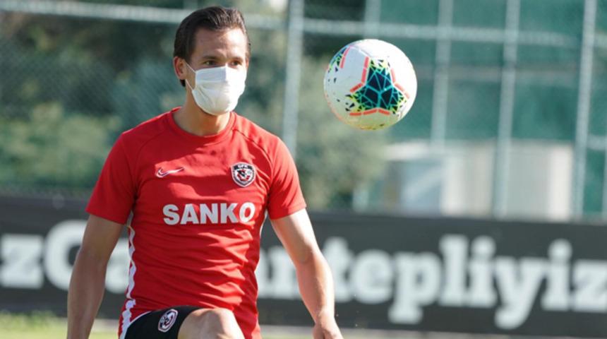 Gaziantep FK aranın ardından ilk antrenmanını yaptı