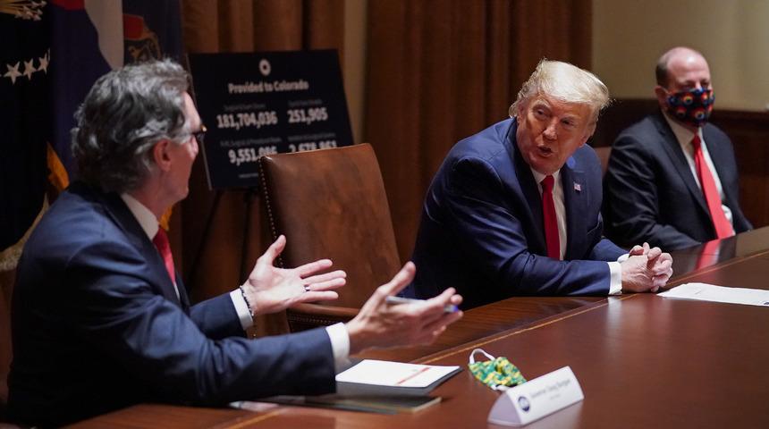 Beyaz Saray'ı ayağa kaldıran koronavir&uuml;s testi ş&uuml;phesi!