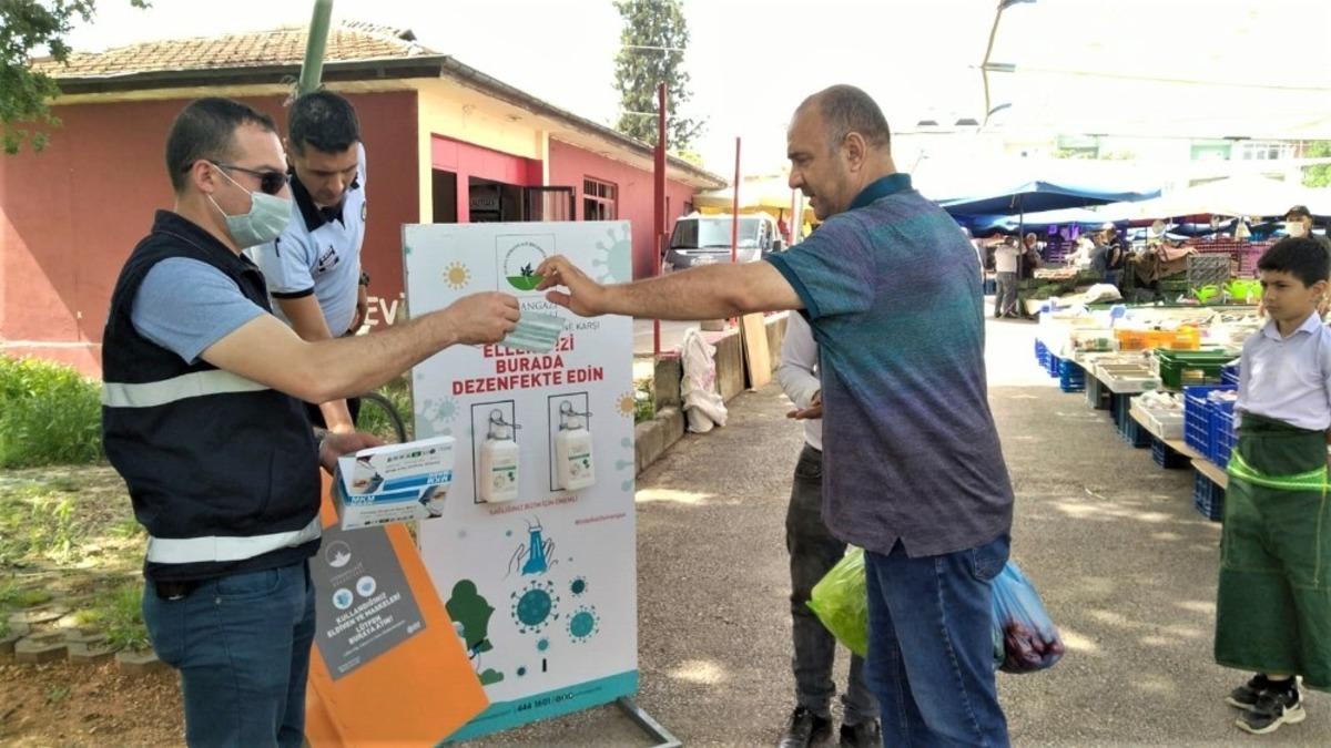 Osmangazi&rsquo;de zabıtadan vir&uuml;se karşı sıkı denetim