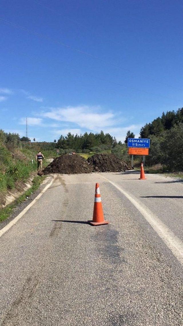 Kapatılan Erzin-Osmaniye eski karayolu trafiğe açıldı