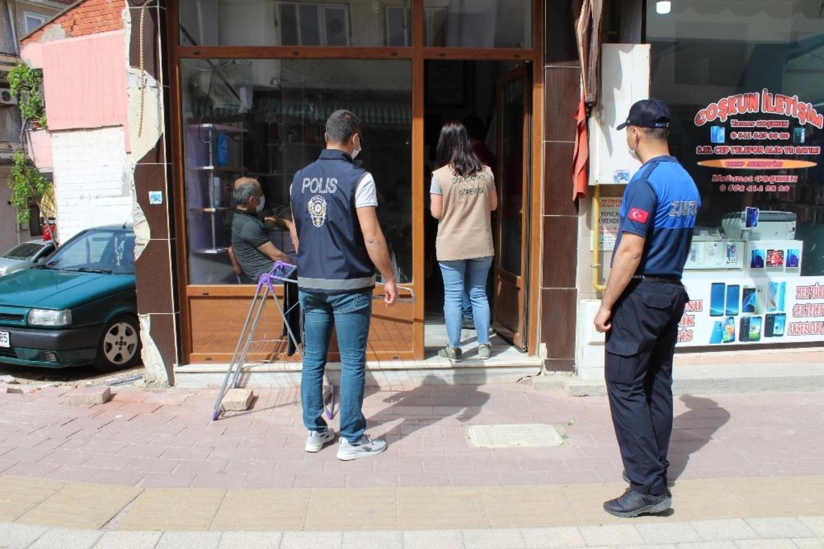 Bayrami&ccedil;&rsquo;te korona vir&uuml;s denetimleri