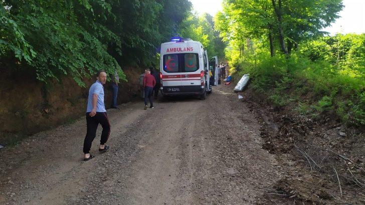 Yayla yolunda römork devrildi: 2 yaralı G5