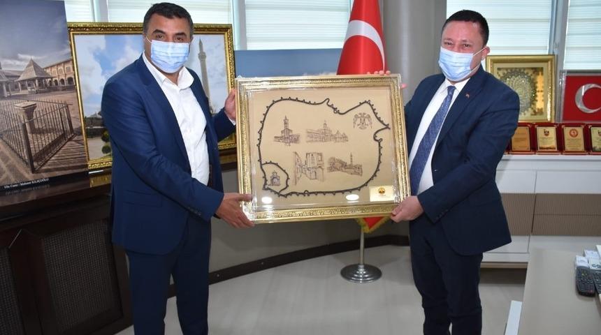 DESOB y&ouml;netiminden Başkan Beyoğlu&rsquo;na teşekk&uuml;r ziyareti