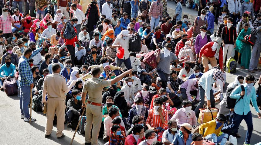 Karantinadan kaçıyor diye vurdular!