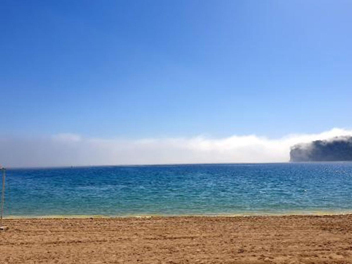 Antalya'da denizden gelen sis merak konusu oldu