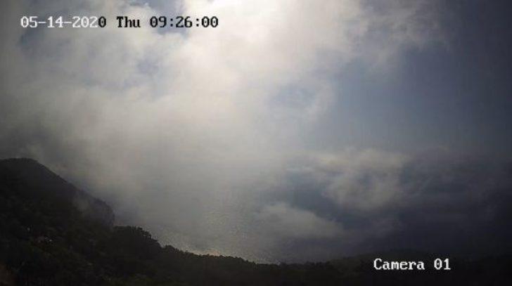 Antalya'da denizden gelen sis merak konusu oldu G4