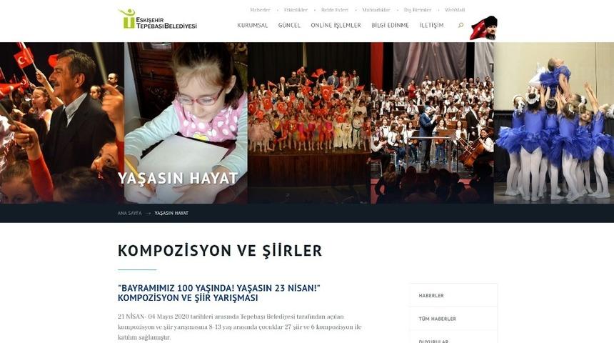 Yarışma sona erdi, &ccedil;ocukların eserleri beğeniye sunuldu