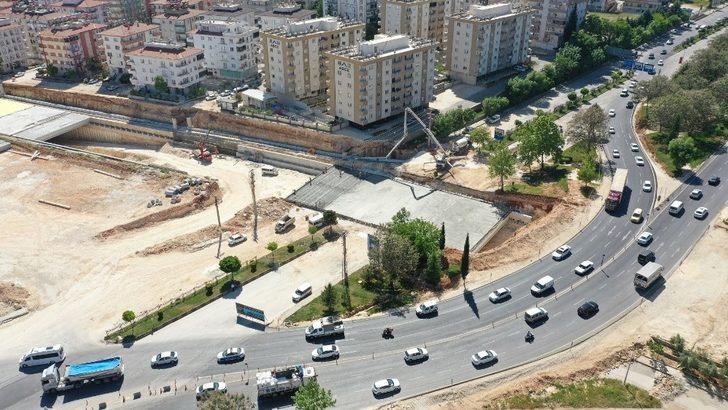 Gaziray ile İpekyolu’nun kesişim noktasında yapılan tünel 45 günde tamamlandı G4