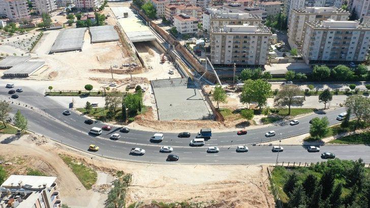 Gaziray ile İpekyolu’nun kesişim noktasında yapılan tünel 45 günde tamamlandı G5
