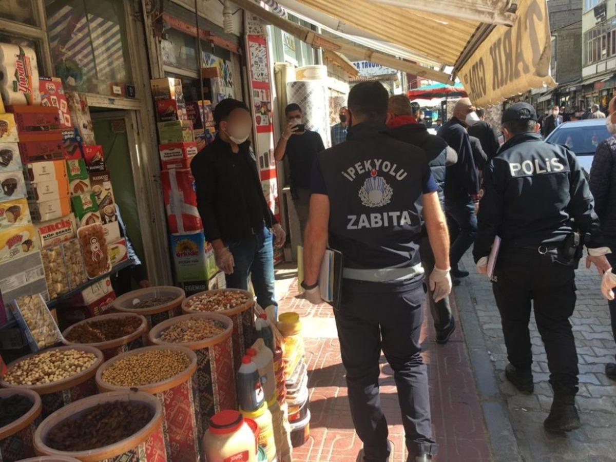 İpekyolu&rsquo;nda bayram &ouml;ncesi seyyar satıcı denetimi