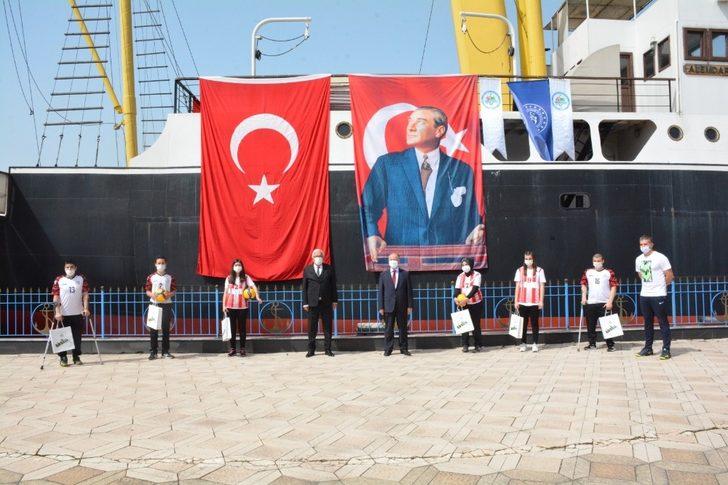 Alemdar Gemisi’nde voleybol gösterisi G3