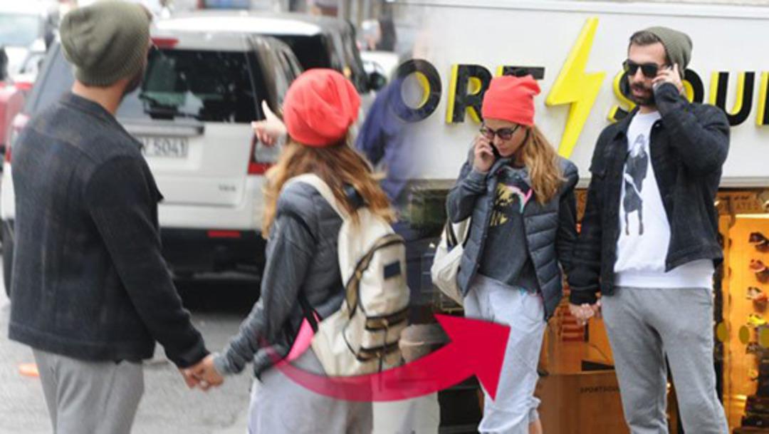 &Uuml;nl&uuml; &ccedil;ift ilk kez el ele