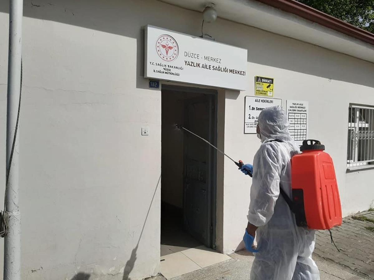 Sağlık ocakları her g&uuml;n dezenfekte ediliyor