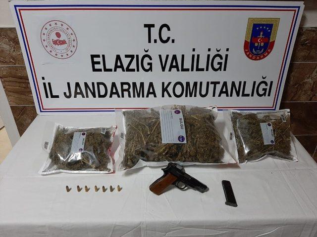 Elazığ’da uyuşturucu operasyonu:2 gözaltı