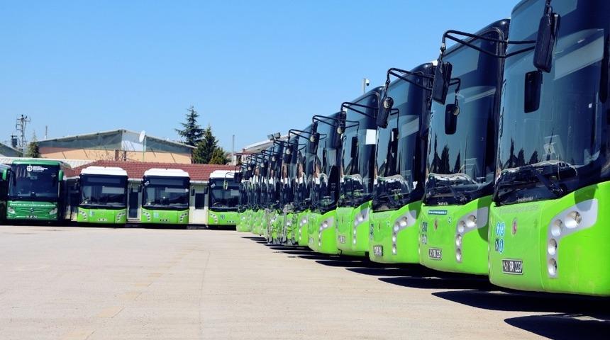 Kocaeli&rsquo;de belediye otob&uuml;sleri bir ayda 2 milyon kilometre yol kat etti