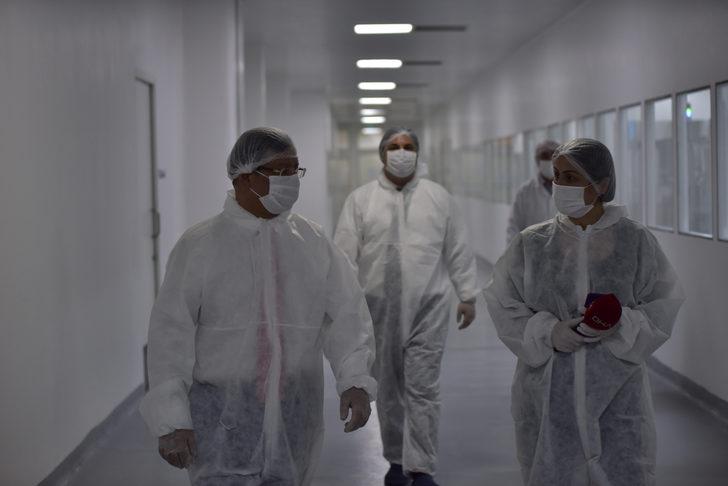 Yerli koronavirüs ilacının üretildiği fabrika ilk kez görüntülendi G2