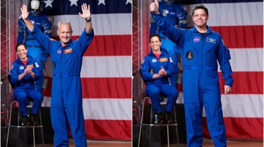 Astronotlar 'test seferi' i&ccedil;in karantinaya girdi