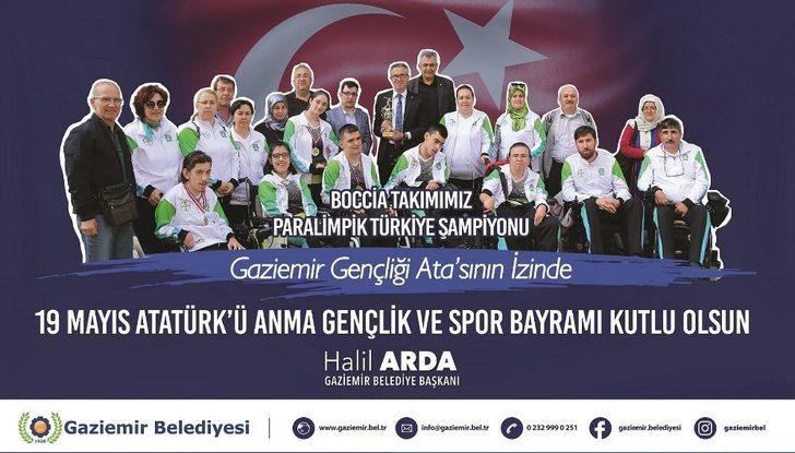 Gaziemirli sporcular afişlerde G3